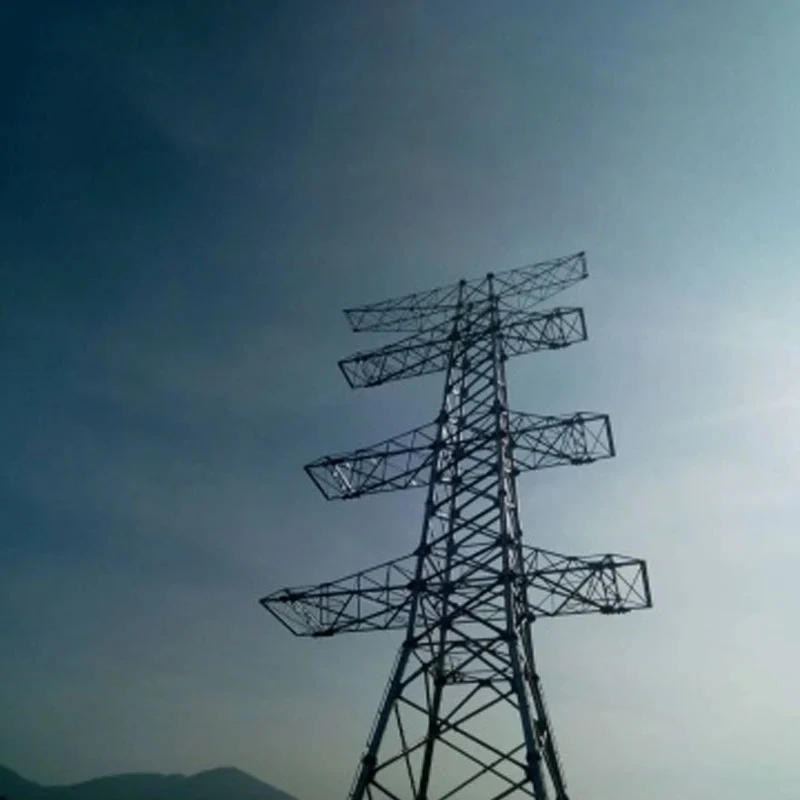 220 kV-os kettős áramkörű rácsos acéltorony