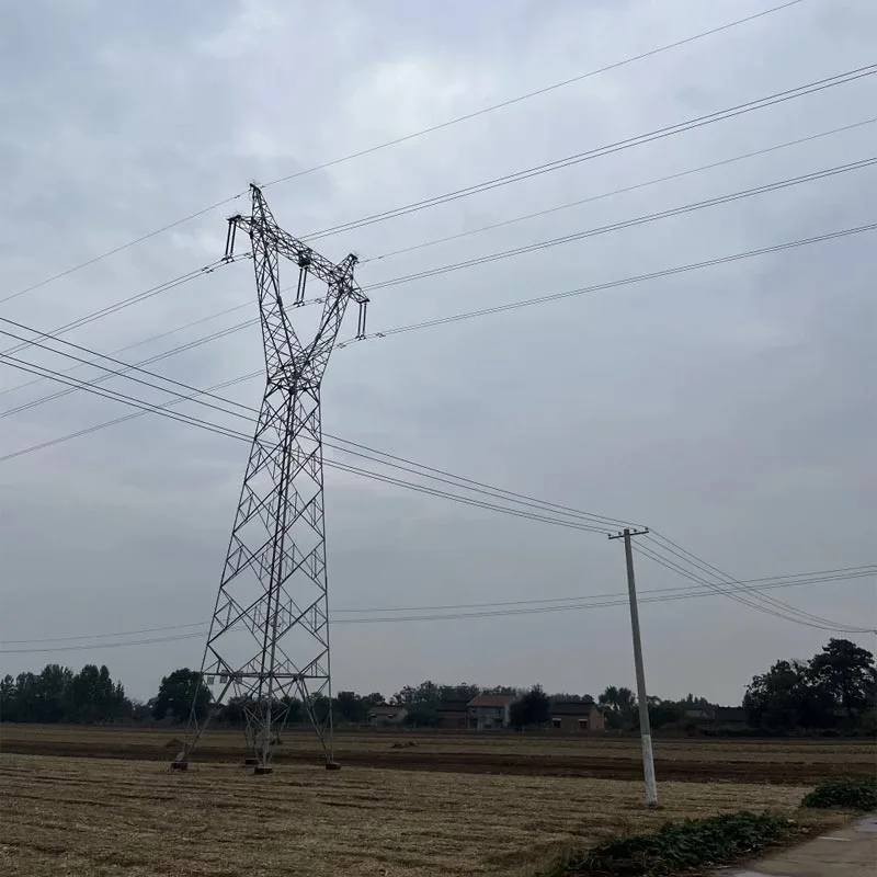 Nagyfeszültségű szögletes acél transzponáló torony