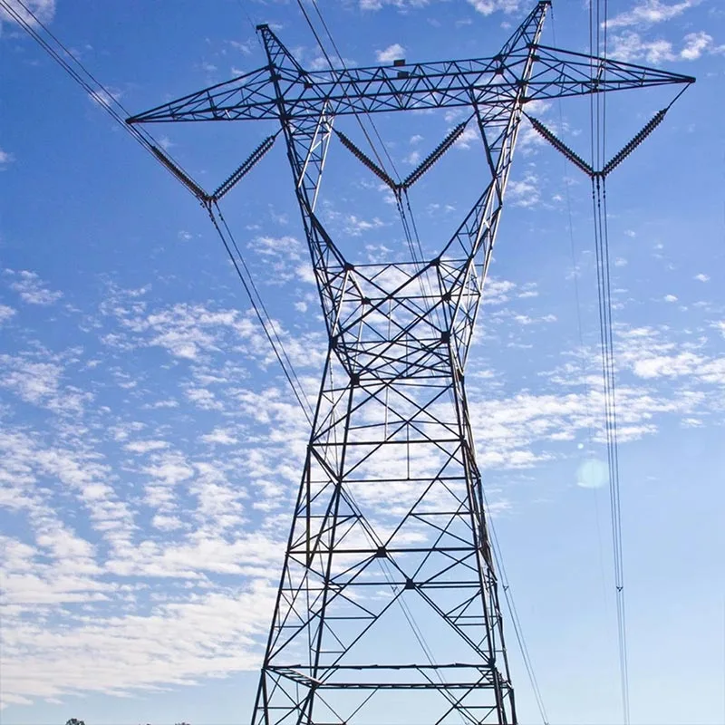 Angle Steel Power Transmission Transposition Tower